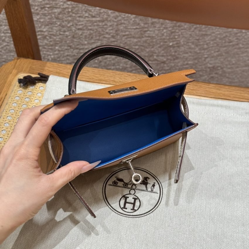 img_755f7c0e_20240506_i1714972576_9212_0 Replica Hermes Kelly Noir Blue Epsom - 图片 7