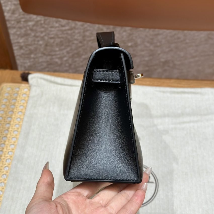 img_755f7c0e_20240507_i1715067122_1078_0 Replica Hermes Kelly Pochette Swift Black - 图片 3