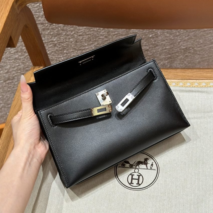 img_755f7c0e_20240507_i1715067153_1533_6 Replica Hermes Kelly Pochette Swift Black - 图片 11