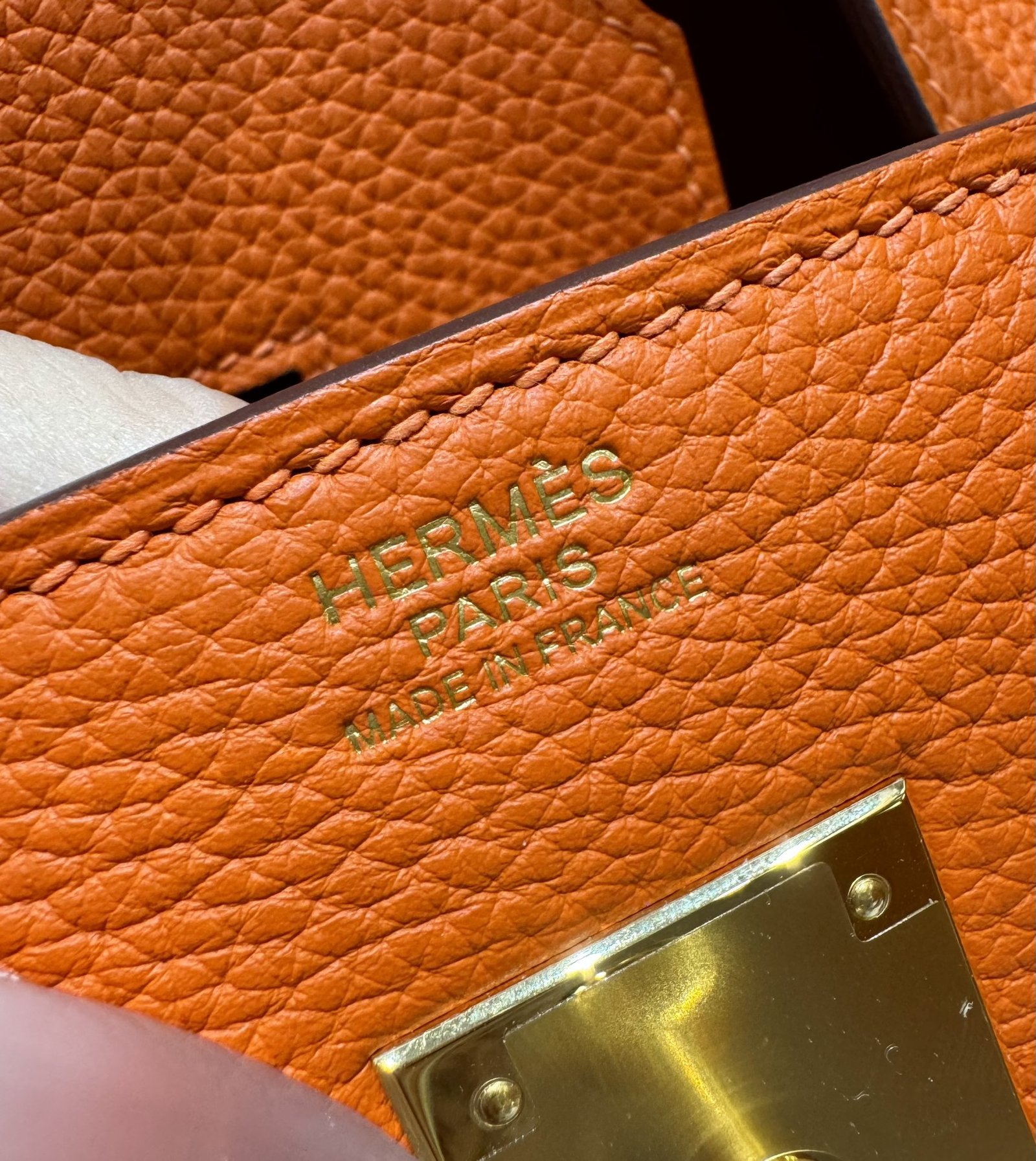 img_755f7c0e_20240513_i1715576664_9500_0 Replica Hermes Birkin Orange Togo Gold - 图片 7