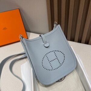 Replica Hermes  Evelyne II TPM Linen BLue