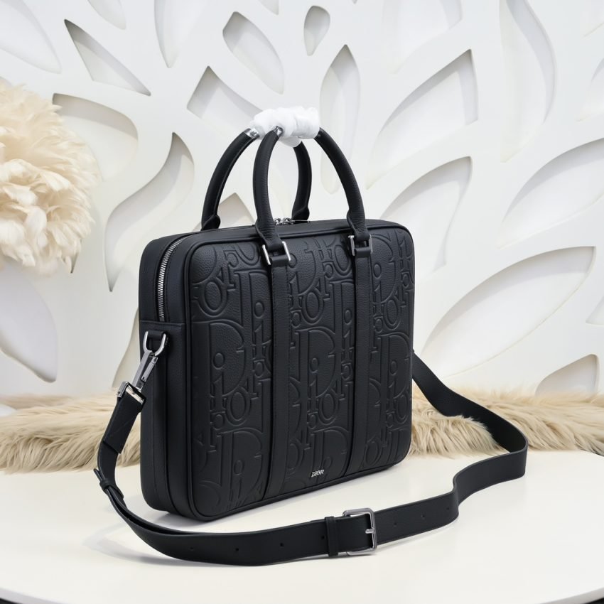 img_a189b943_20240822_i1724266436_9986_1 Replica Dior Gravity Briefcase Black - 图片 2