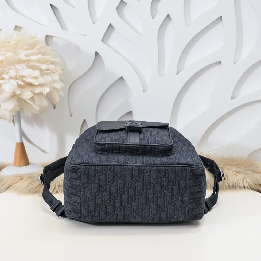 img_a189b943_20240913_i1726172219_7339_0 Replica Dior Saddle Zip Backpack Black - 图片 7