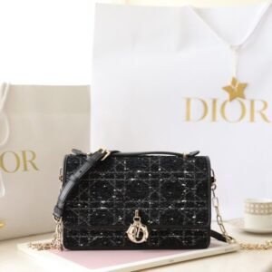 Elementor 页面 #30068 Replica My Dior Top Handle Bag Black Canvas