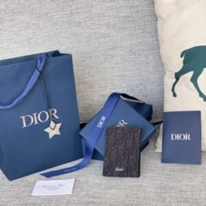 Elementor 页面 #30853 Replica Dior Bi Fold Card Holder Black