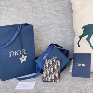 Elementor 页面 #30853 Replica Dior Bi Fold Card Holder Oblique White