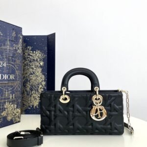 Replica Dior Lady D-Joy  Large Bag  Black New