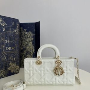 Replica Dior Lady D-Joy  Large Bag  New White