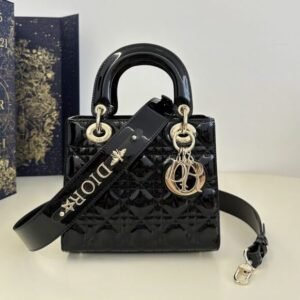 Elementor 页面 #30068 Replica Lady Dior Patent Black ABC