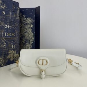 Replica Dior Bobby East-West White