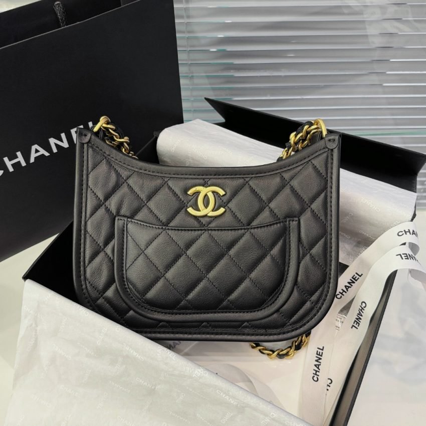 wsxcWeb_6e471929_o_1hp5jm5ml10js1c4rr0e8fo1dged.jpeg Replica CHANEL 24s Hobo Black - 图片 8