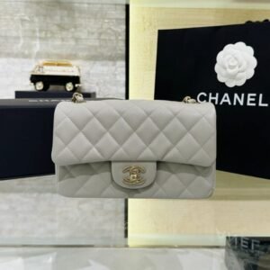 Replica CHANEL Classic Flap 20cm Gray