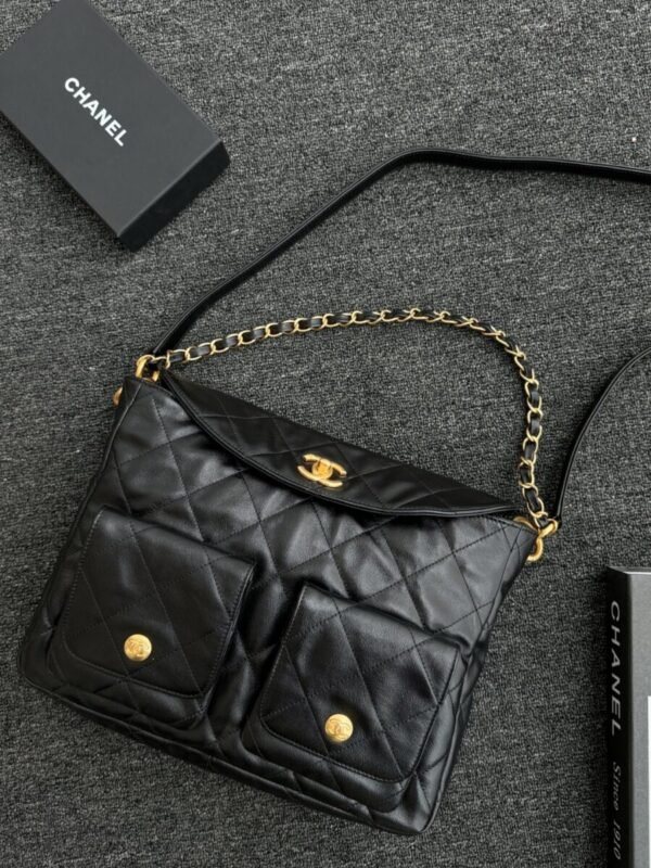 wsxcWeb_6e471929_o_1hrd992l0188hjq1sdeo191v7tl.jpeg Replica CHANEL 24p Postman Bag Small Black