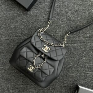 Elementor #30057 Replica CHANEL 23C Backpack Small Black