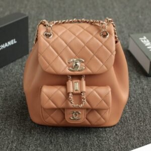 Elementor #30057 Replica CHANEL 23A Backpack Small Caramel