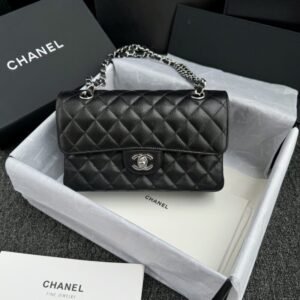 Replica CHANEL Classic Flap 23cm Black Silver